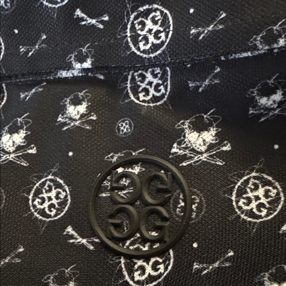 G/FORE Black and White Patterned Button Down Shirt - image 6